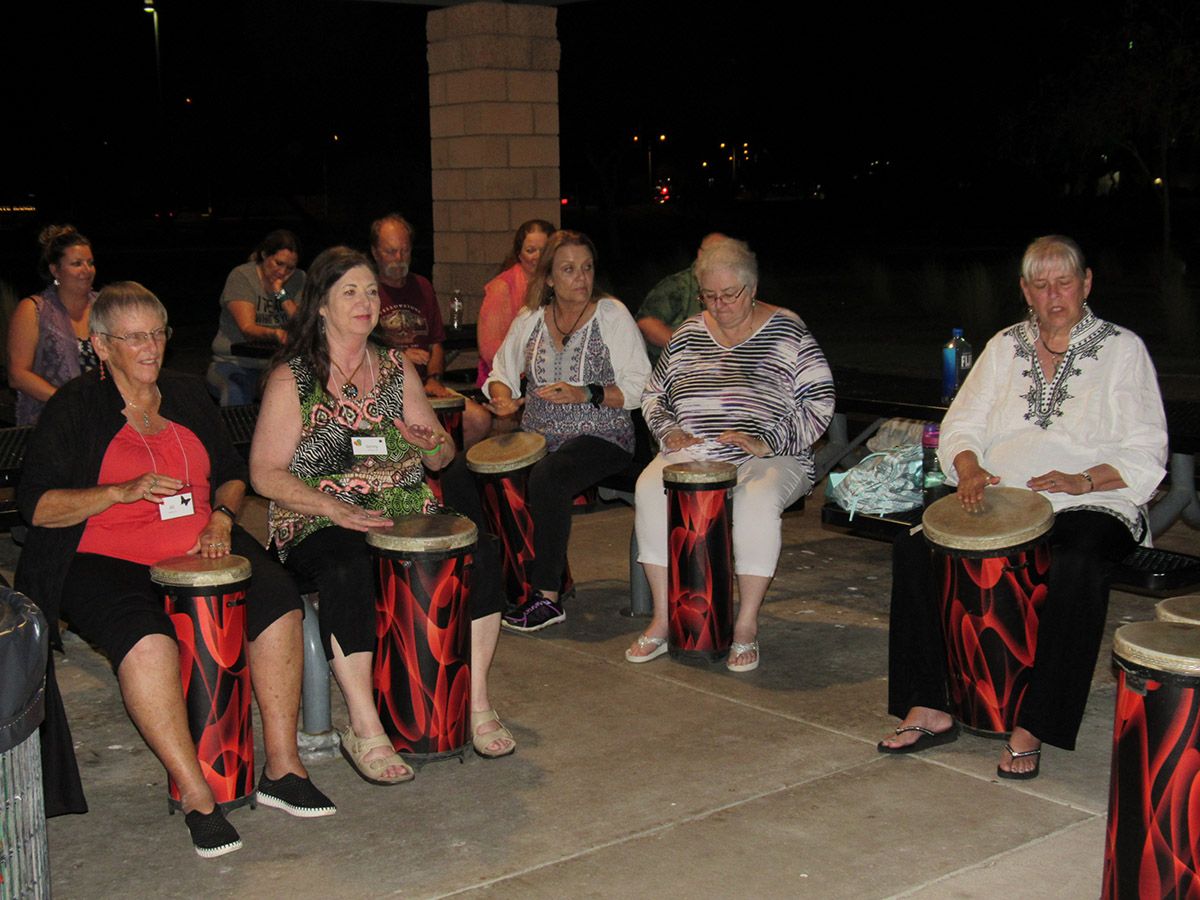 MMI MIC 2019 Conf drum circle 2