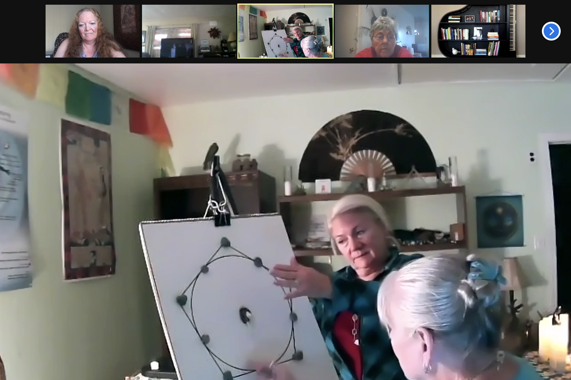 MMI MIC 2020 Crystal Grids Workshop with Sally Dwyer and Paula Goldman